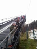 Dzieciaki na skoczni