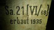 (?)numer bunkra; na bank - z 1935 r. 
