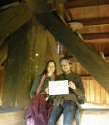 eMeneL z mapą skansenu pod wiatrakiem