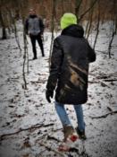 błota na tyłku i od wewnętrzenej strony kurtki nawet nie widać...