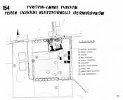 Plan założenia klasztorno-ogrodowego OO. Bernardynów w Tykocinie - stan z 1988 r.