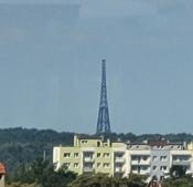 Radiostacja Gliwice widoczna z dachu