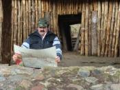 Punkt dowodzenia, kesz za plecami.