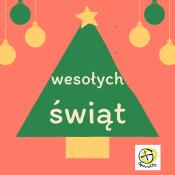 Red Green Simple Minimalist Christmas Party Invitation