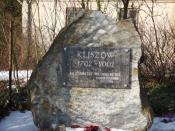 pamiątkowy obelisk