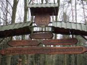 początek ścieżki im. prof. Karoliny Lanckorońskiej