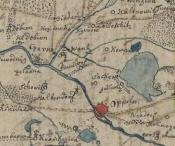 Mapa z lat 1750 - 1800