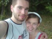 Z Ciumpem przy starym korycie rzeki