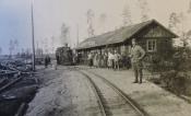Stacja w 1917 roku