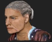 Zofia Eleonora von Bodenhausen - rekonstrukcja twarzy na podstawie czaszki