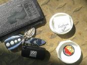 kluczyki z portfelem przy keszu