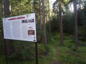 Tablica i miejsce schronu