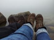 Nasze buty i mgła :(