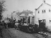 Dom Państwa Nowakowskich dawniej (ten pośrodku)