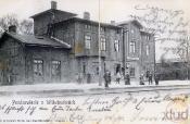 Kartka wysłana 15lipca 1902 z pociągu relcji Oleśnica-Podzamcze