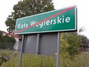 Kąty Węgierskie - wylot