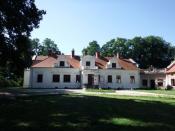 remontowany pałac w Sichowie