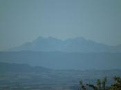 Tatry z wieży