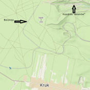 Bocznica na mapie