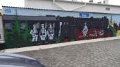   mural - parowóz