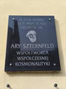 Sieradz. Ulica Ogrodowa, przy której stoi rodzinny dom Arego Sternfelda