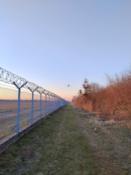 Widok w stronę pasa startowego