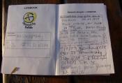 Logbook - pierwsza strona