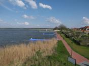 Widok z wieży na port