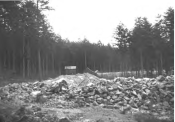 Składowanie tłucznia - widok od strony zachodniej