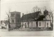 Kościół tuż przed wybuchem II wojny światowej (zdjęcie z archiwum UMiG w Murowanej Goślinie)
