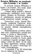 Gazeta Łódzka, 11 lutego 1915