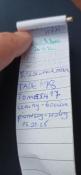 Wpis w logbook: Wpis w logbook