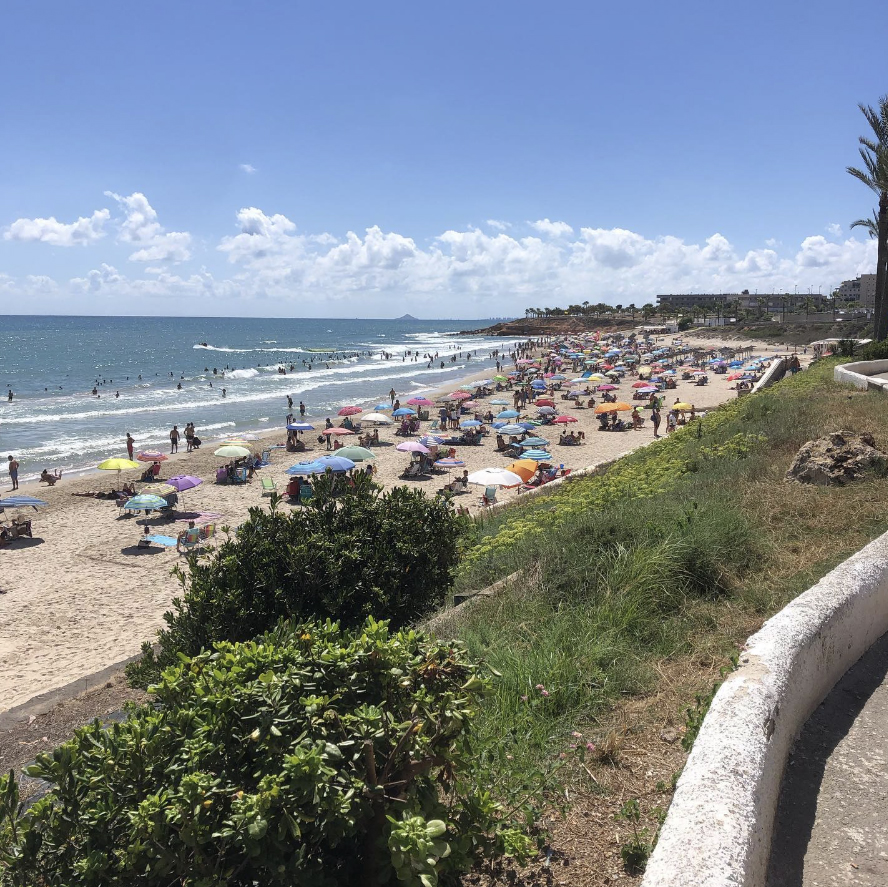 Plaża w Mil Palmeras