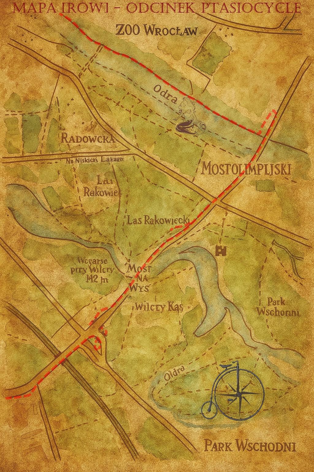 Mapka odcinka Mapka odcinka