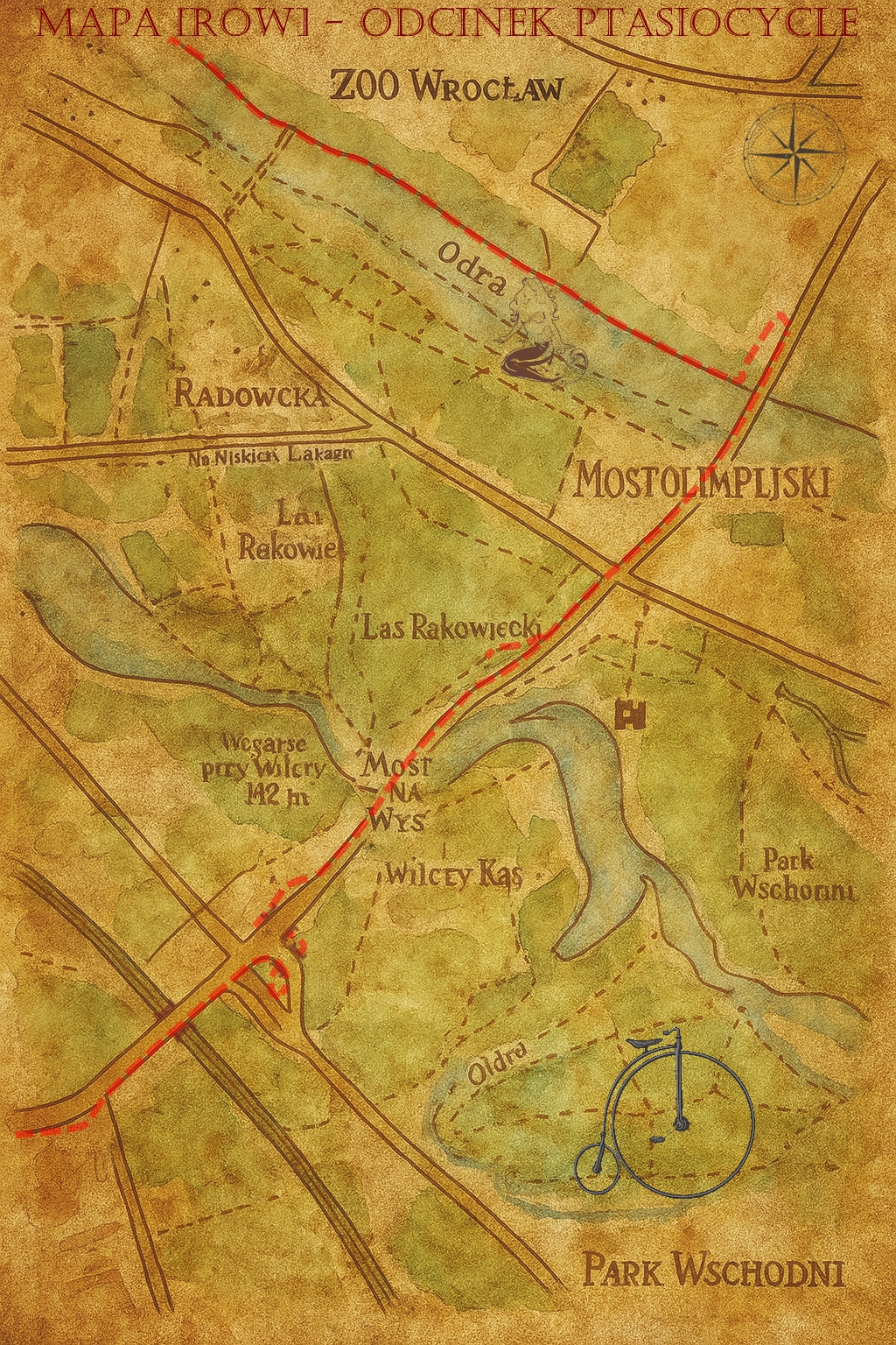 Mapka odcinka Mapka odcinka