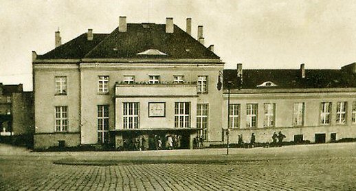 Dworzec w 1940 roku
