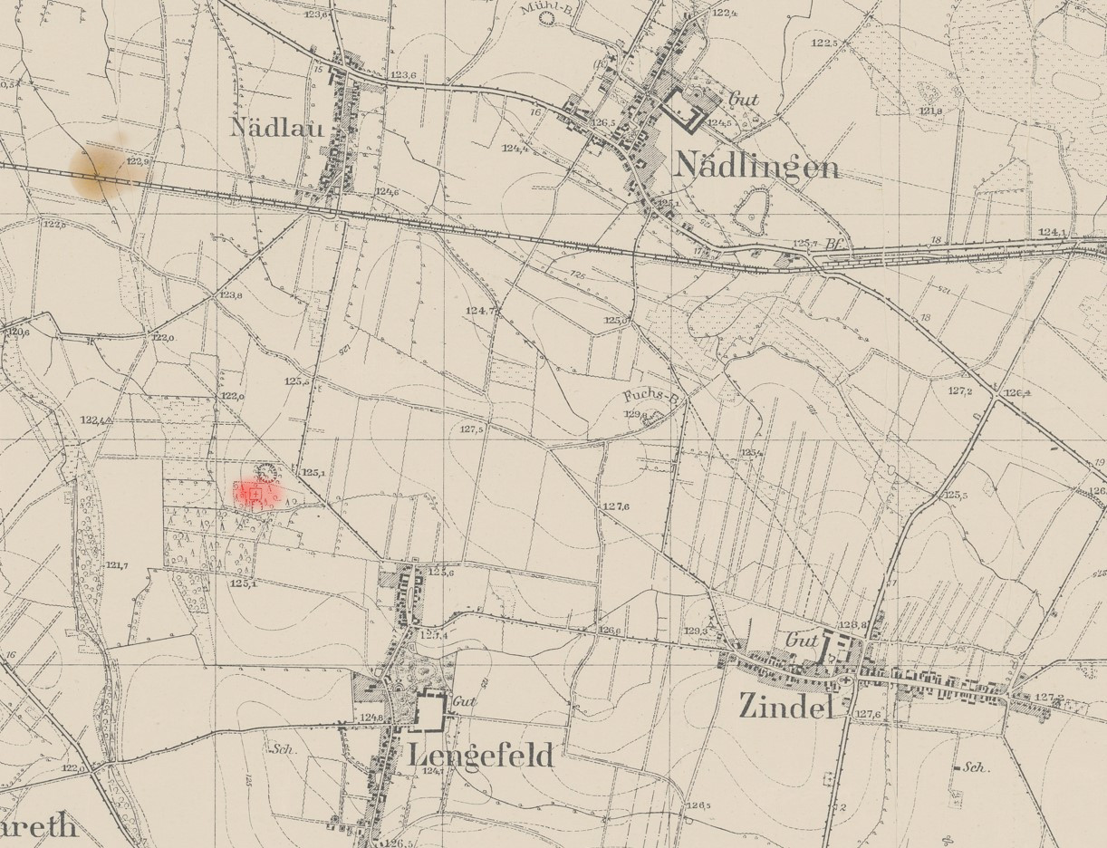Mapa z 1942r.