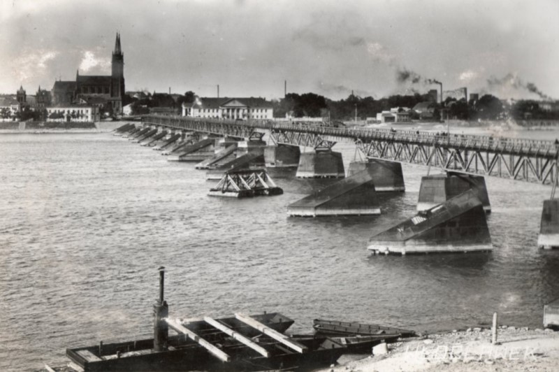 Most (po odbudowie - lata 30. XX w)